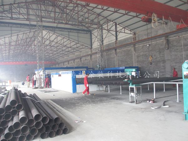 井式钢管生产线